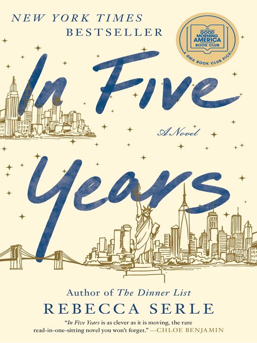 Title details for In Five Years by Rebecca Serle - Wait list